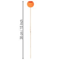 Artikel Bell Cup Mix am Stiel Orange 15 St