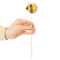 Artikel Gartenstecker Biene aus Keramik 26 cm Sommerliche Deko für Garten und Balkon 4er-Set