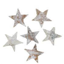 Artikel Birkensterne Mini 2cm - 2,5cm weißgewaschen 150 St