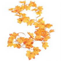 Artikel Blättergirlande Herbstgirlande Orange Gelb 168cm 2St