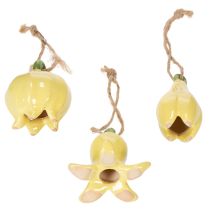 Artikel Keramik Blumenanhänger 9 cm Dekoration Innenbereich 6er-Set