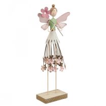Blütenfee Tischdeko Frühling Metall Deko Fee Rosa H30cm