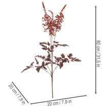 Artikel Kunstblume Astilbe langstielig 80cm Rotbraun Kunststoff