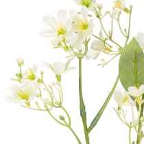 Artikel Dekorativer Kunstblumen-Apfelblütenzweig Creme 108cm Set mit 2 Stielen