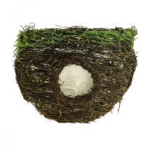 Artikel Blumenampel Braun Hängekorb Pflanzkorb Reben Moos Ø24cm