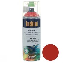 Artikel Belton free Wasserlack Rot Hochglanz Farbspray Feuerrot 400ml