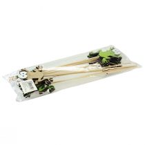 Artikel Blumenstecker Frosch Lustiger Dekostecker Holz 7,5cm 12St