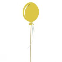 Artikel Blumenstecker Strauß Deko Kuchentopper Luftballon Gelb 28cm 8St