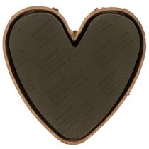 Artikel OASIS® Renewal® Biolit® Blumensteckschaum-Herz, 33 × 33 × 5 cm, schwarz, 2 Stück
