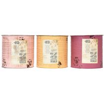 Artikel Aluminium Blumentopf Dose 15cm Innenbereich 3er-Set