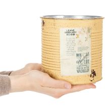 Artikel Aluminium Blumentopf Dose 15cm Innenbereich 3er-Set