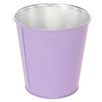 Artikel Metall-Übertopf 10 cm Pastellfarben Blumenmotiv 3er-Set