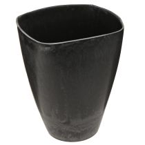 Artikel Orchideentöpfe Plastik Anthrazit 13,5x13x16,5cm 4er Set für Floristen