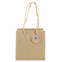 Artikel Blumentopf Papier Gerippt mit Folie 12x12cm 8er Set Nachhaltig