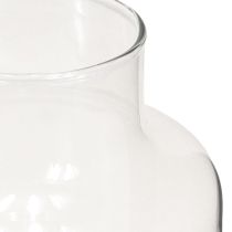 Artikel Blumenvase Glas Klar Ø14,5cm H25cm Vase für Sträuße Trockenblumen Tafeldeko