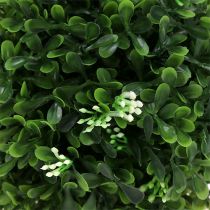 Artikel Buchsbaum-Kugel mit Blüten Grün Deko-Kugel Ø15cm 1 St