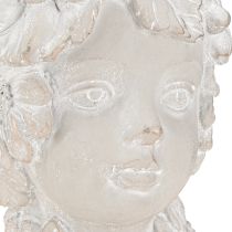 Artikel Büste aus Steinguss Frau Blumenvase Deko Übertopf Antik H21,5cm
