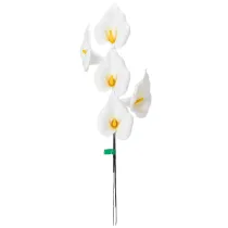 Artikel Kunstblume Calla Weiß mit gelbem Stempel 35cm 10 Stück