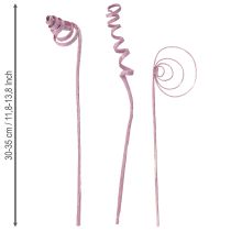 Artikel Cane Coil Berry Dekospiralen Set 75 Stück für Floristik