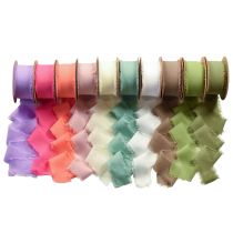 Artikel Chiffonband Stoffband 40mm 15m für Dekoration Floristik21