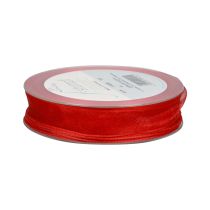 Artikel Chiffonband Organzaband Dekoband Organza Rot 15mm 20m