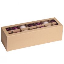 Artikel Glas-Christbaumkugeln Berry Mix Ø5cm 24er-Set in Rosa, Beige & Creme