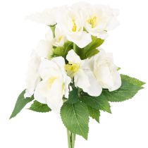 Artikel Kunstblume Christrose Bund 36cm Weiß Kunststoff Innenbereich