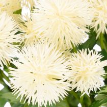 Artikel Kunstblumen-Bund Chrysantheme, Kunststoff, cremeweiß, 56 cm, 4 Stück