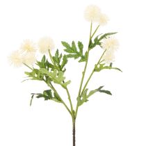 Artikel Kunstblumen-Bund Chrysantheme, Kunststoff, cremeweiß, 56 cm, 4 Stück