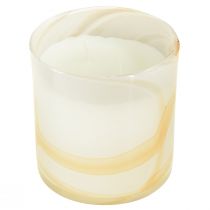 Artikel Citronella Kerze Duftkerze im Glas Weiß Ø12cm H12,5cm