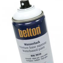 Artikel Belton free Wasserlack Weiß Hochglanz Spray Reinweiß 400ml