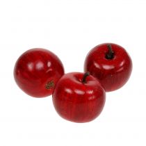 Deko-Apfel Rot glänzend 4,5cm 12St