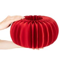 Artikel Wabenpapier Kürbis-Deko 34 cm Rot, Set 2 Stück