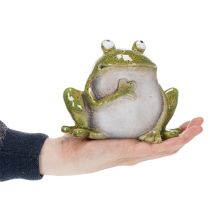 Artikel Dekorationsfigur Keramik Frosch 15,5cm Innen- und Außenbereich