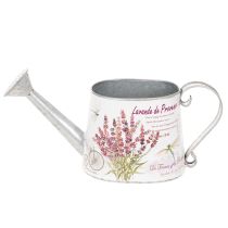 Artikel Deko Gießkanne Metall Lavendel Retro Garten 30×11×14,5cm