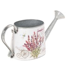 Artikel Deko Gießkanne Metall Lavendel Retro Garten 30×11×14,5cm