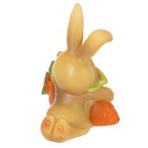 Artikel Polyresin Dekofiguren Hasen mit Möhre 6 cm Innenbereich Ostern