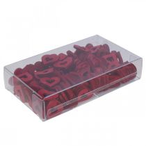 Artikel Deko Herzen Streudeko Holzherzen Rot Ø2cm 144St