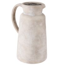 Artikel Deko Krug Keramik Beige Ø16cm H29cm – Rustikale Eleganz