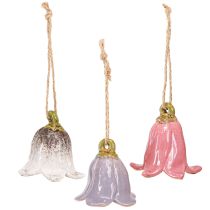 Artikel Deko Maiglöckchen Keramikblumen Hänger Frühling Blumen 7cm 3er Set