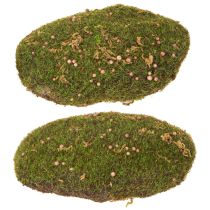 Artikel Deko Moos künstlich Moosschwamm Moosballen 14cm 2St - Perfekte Tischdeko & Gestecke