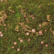 Artikel Deko Moos künstlich Moosschwamm Moosballen 14cm 2St - Perfekte Tischdeko & Gestecke