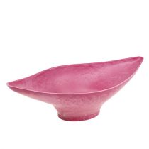 Deko-Schale Pink 34cm x 17,5cm H10cm, 1St