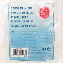 Artikel Deko Schneeflocken Kunstschnee 120g - Fluffiger Winterzauber für Weihnachten