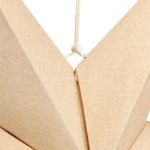 Artikel Deko Stern Beleuchtbar Papier Jute Natur Ø75cm
