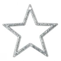 Artikel Glitzernde Silbersterne Weihnachtsdeko 120er Set 4,5cm - Festliche Tischdeko & Geschenkakzente