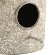 Artikel Deko Vogelhaus Metall zum Hängen – Antik Look Ø15cm H21cm Charmant für Garten Balkon