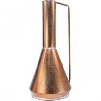 Artikel Elegante Bodenvase Vintage-Stil Orientalisch Kupferfarben Metall Dekokanne Ø26cm H58cm