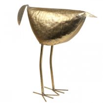 Artikel Deko Vogel Dekofigur Vogel Gold Metalldeko 46×16×39cm