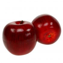 Artikel Dekoäpfel Rot, lackiert Ø8cm 6 St